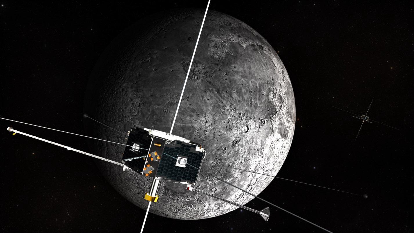 Het nieuwe Amerikaanse ruimteschip dat vorige week werd gelanceerd, vliegt maandag voor het eerst langs de maan. 