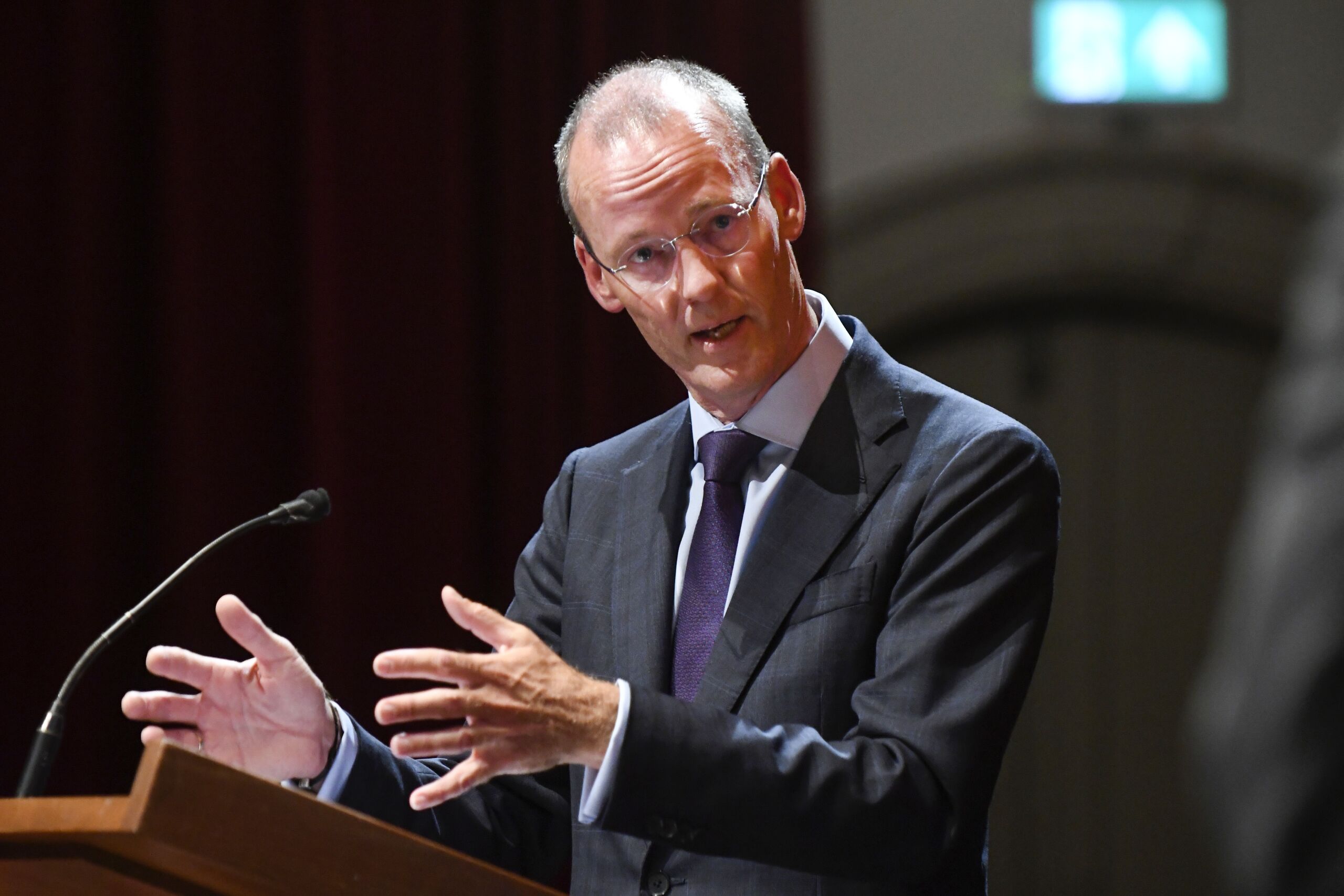 Klaas Knot, de president van De Nederlandsche Bank