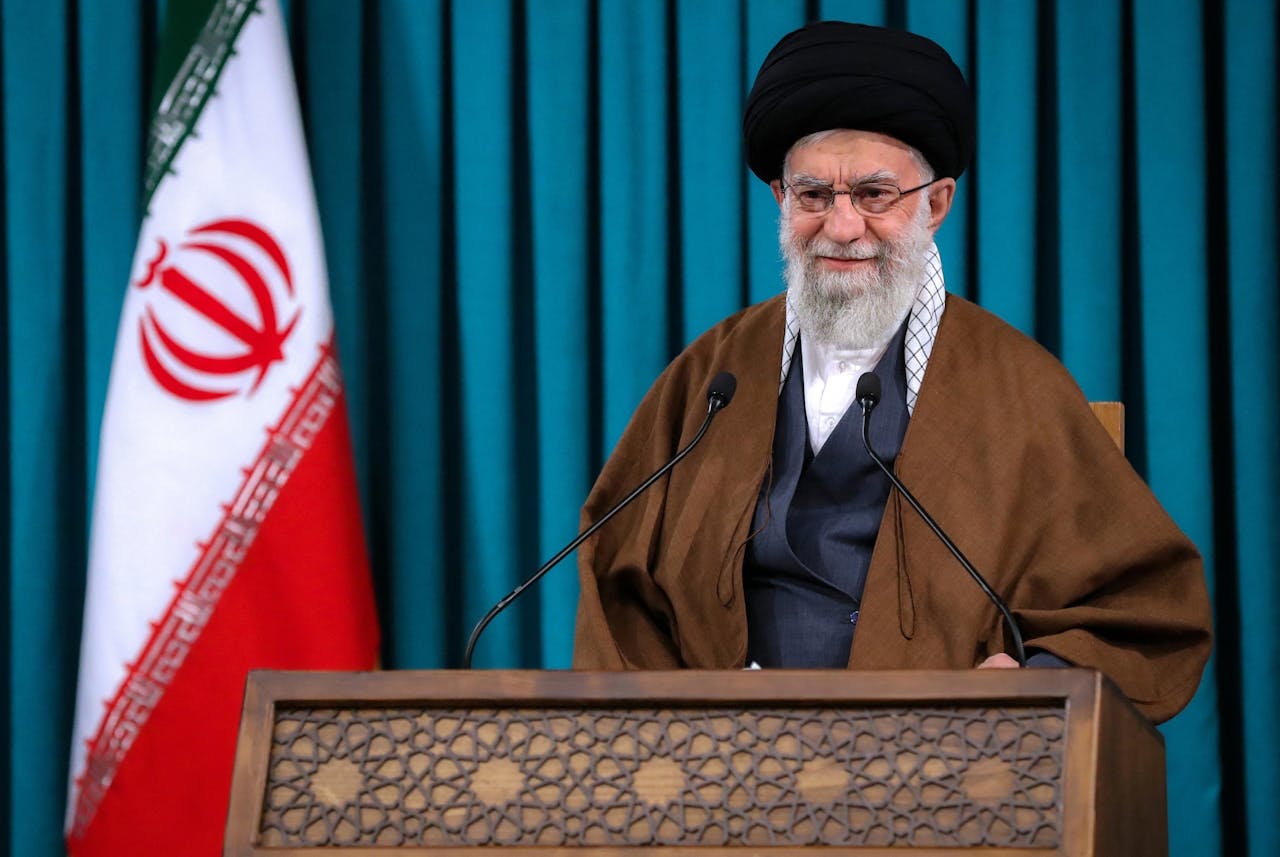 De Iraanse grootayaltollah Ali Khamenei