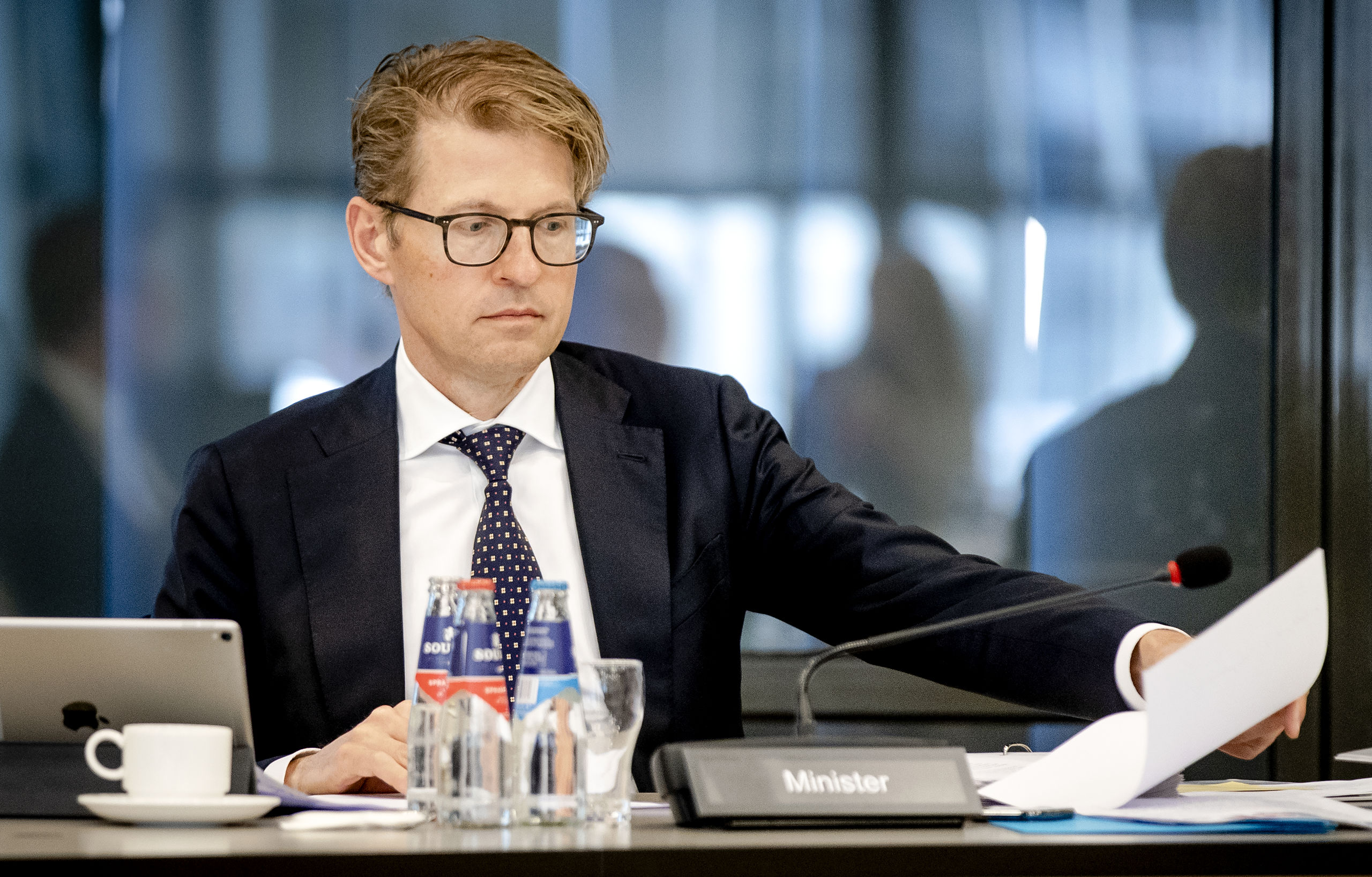 Minister Sander Dekker voor Rechtsbescherming