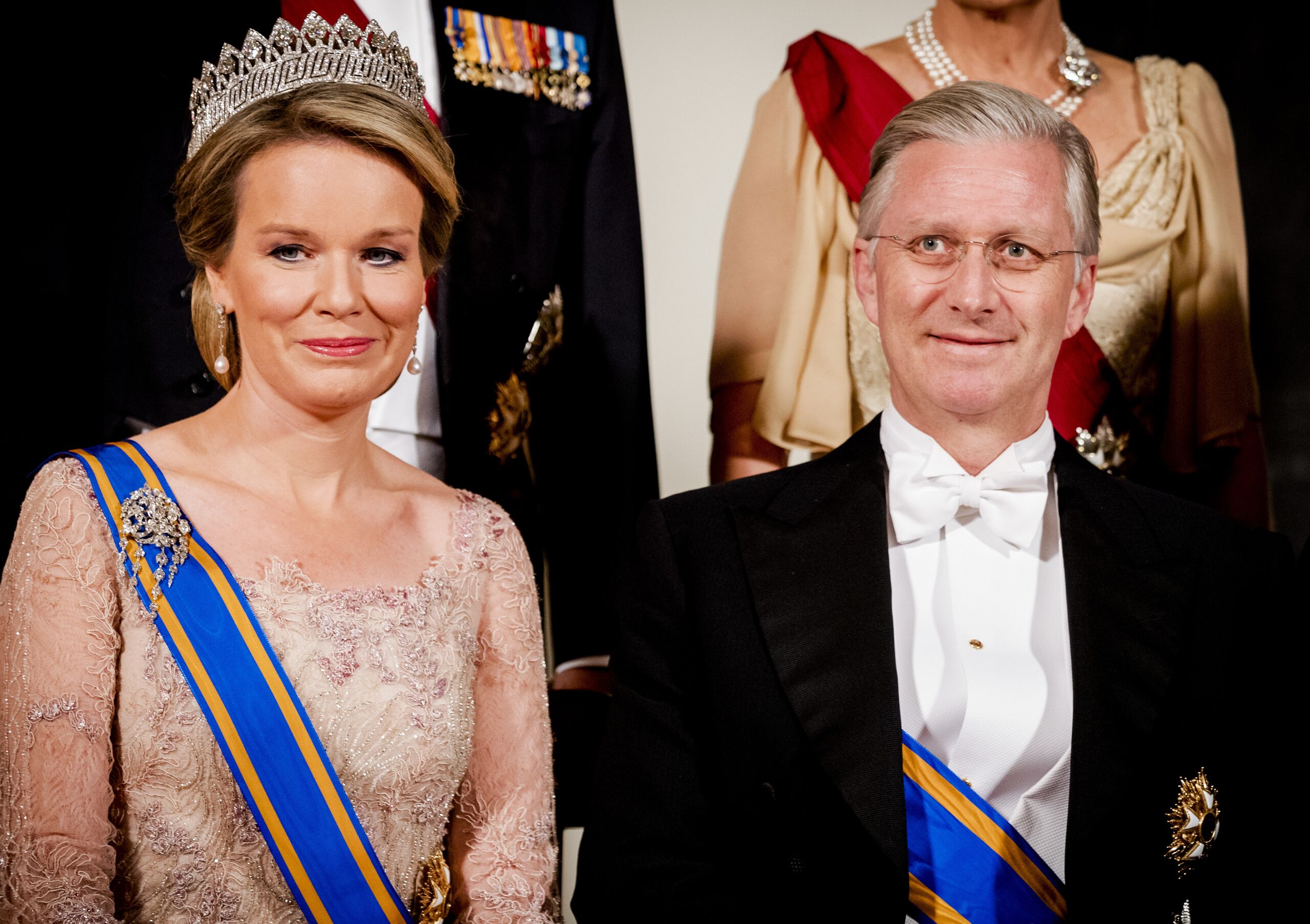 De Belgische koning Filip en koningin Mathilde.