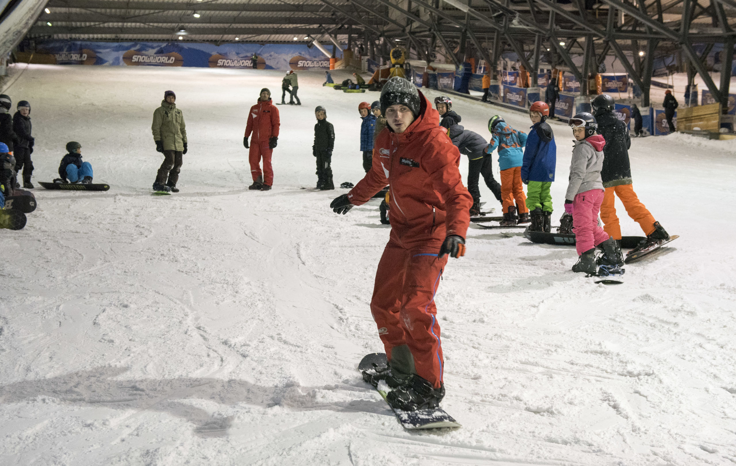 Indoorskibaan SnowWorld in Zoetermeer.