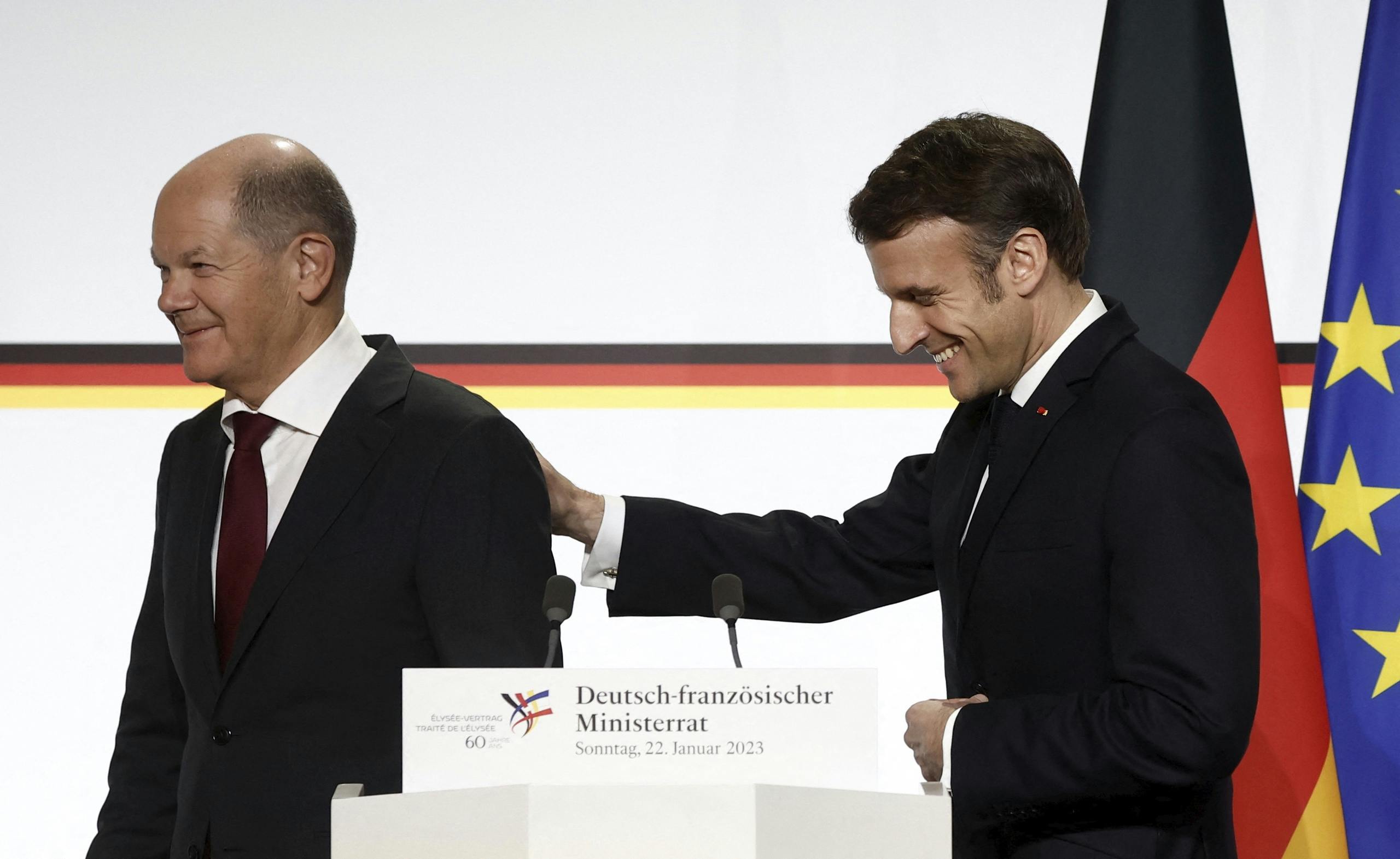 Frankreich und Deutschland schlossen eine Scheinehe