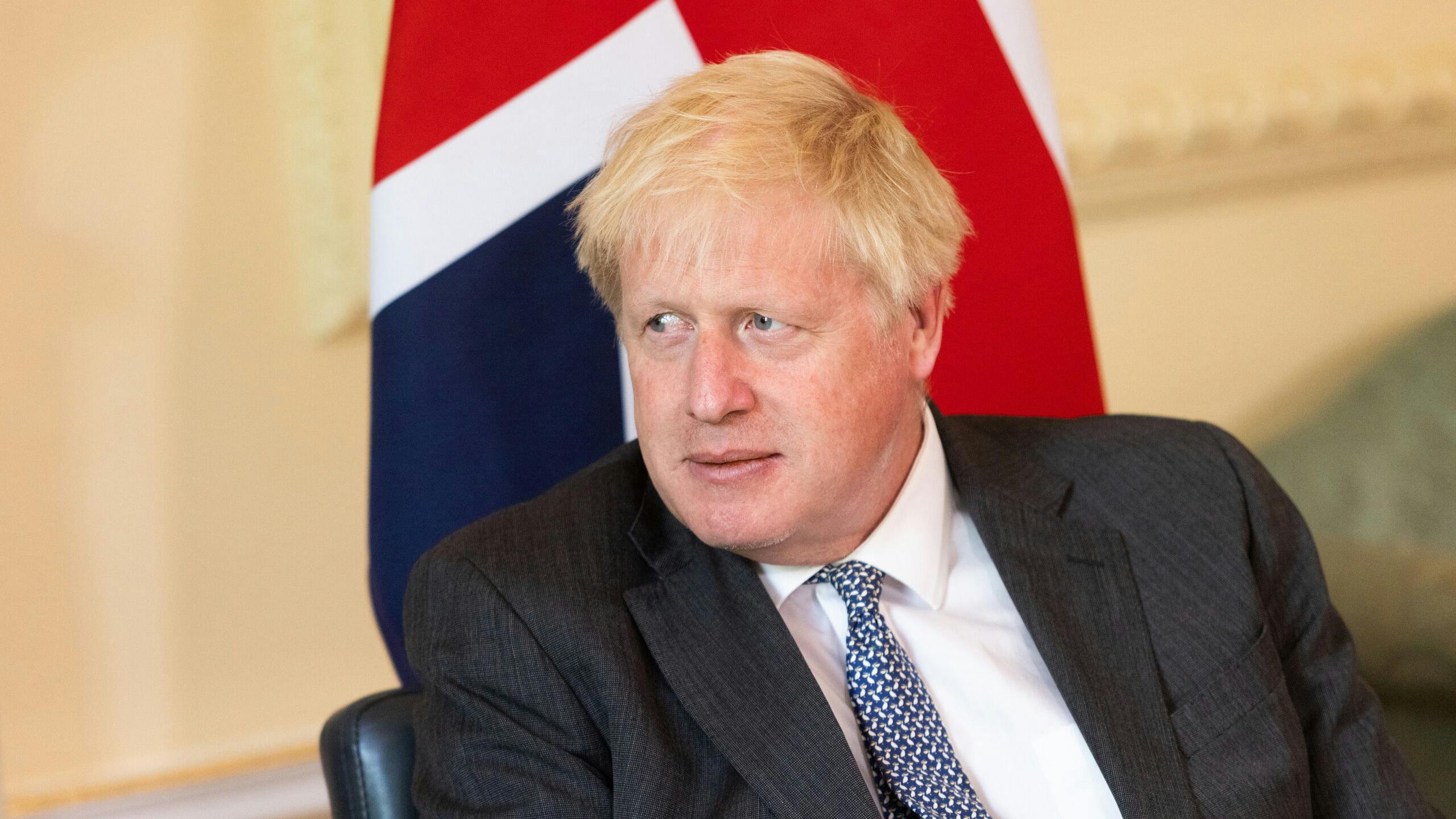 De Britse premier Boris Johnson.