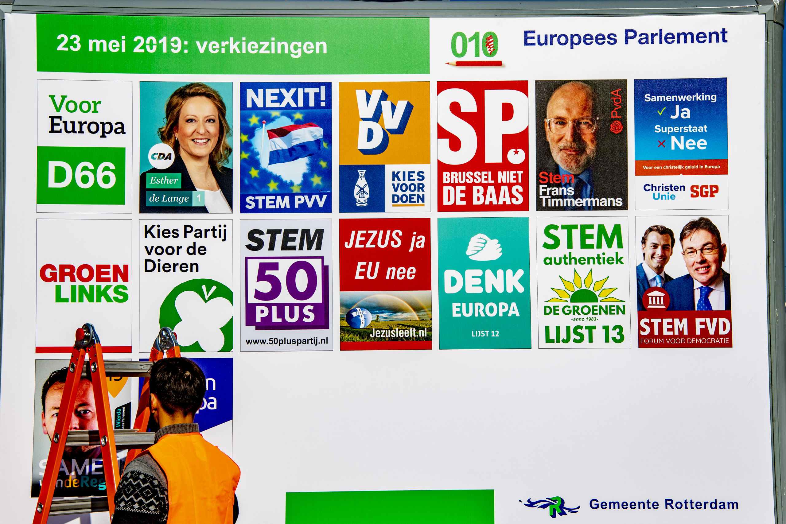 Kandidaten Europese Parlementsverkiezingen Onbekend Bij Groot Deel ...