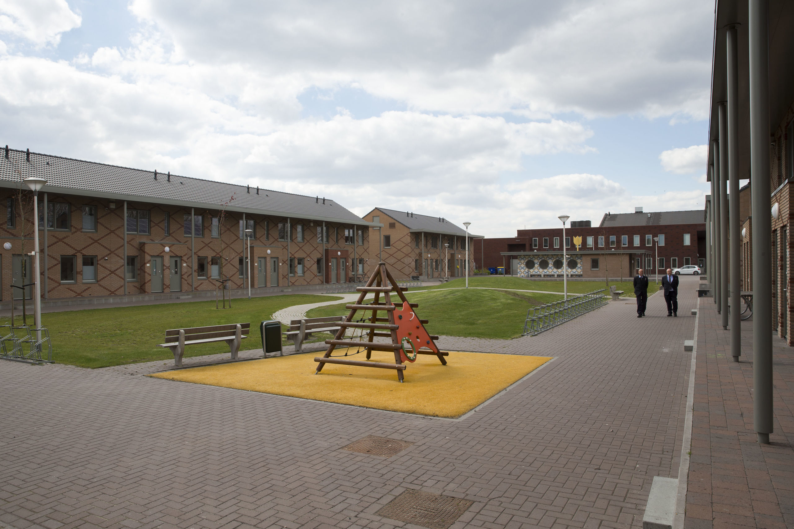 Het asielzoekerscentrum in Ter Apel.