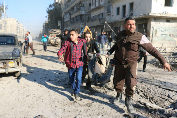 Aleppo, 8 februari 2016. Foto: ANP/AFP