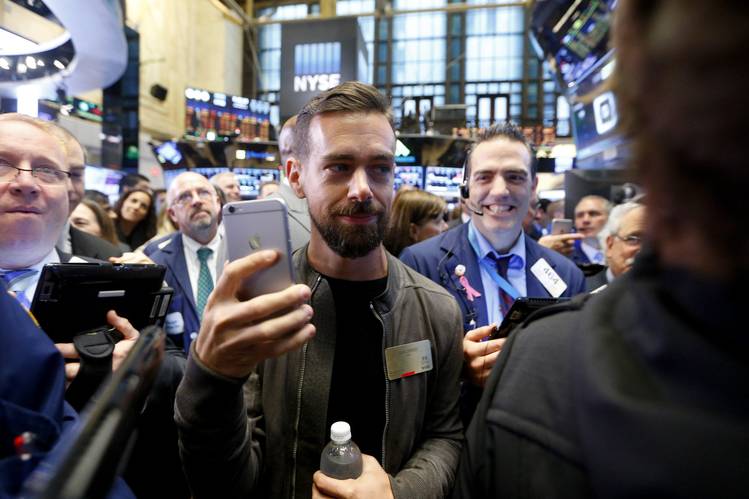 Twitter-baas Jack Dorsey. Foto: ANP