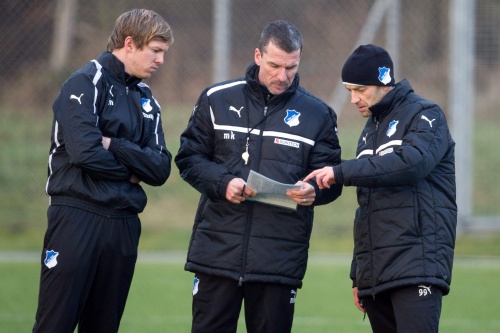 Julian Nagelsmann (L). EPA