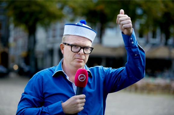 Jan Roos, gezicht van GeenPeil . Foto:ANP