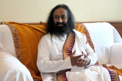 Sri Sri Shankar. EPA