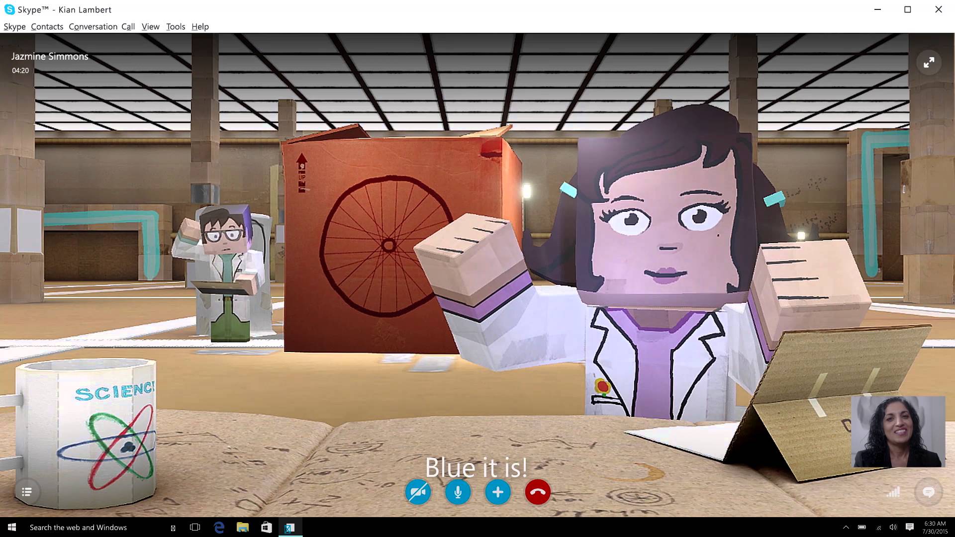 Skype Videobot