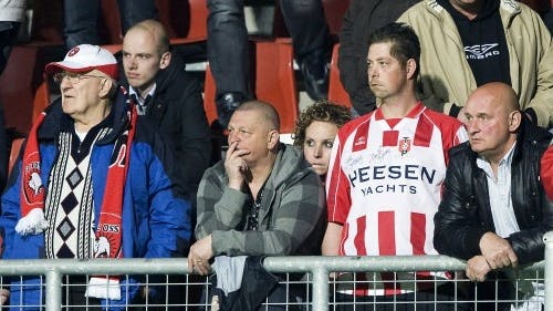 FC Oss-fans in 2010. Archieffoto ANP