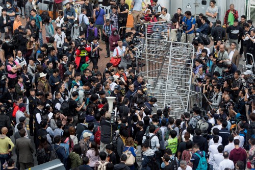 Archieffoto protesten Hongkong. EPA