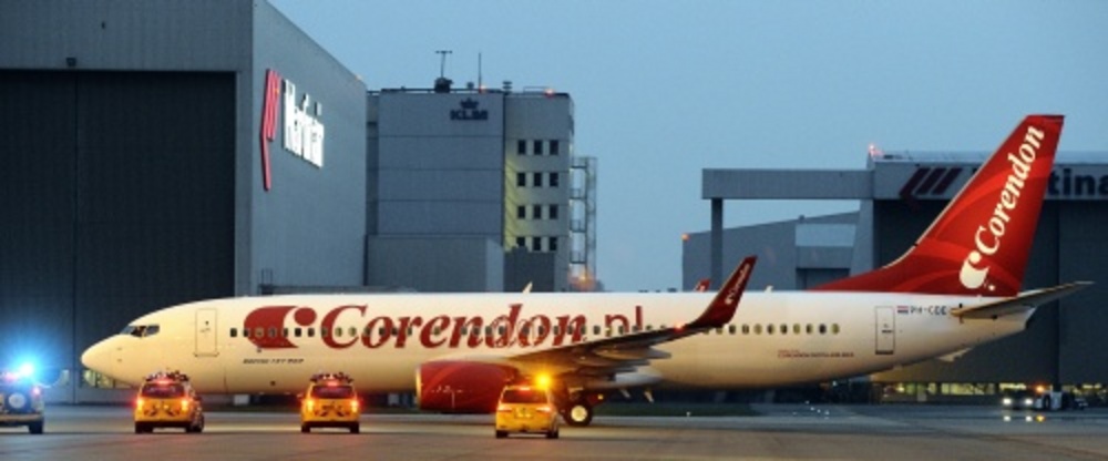 Een toestel van Corendon (archieffoto, april 2011). ANP