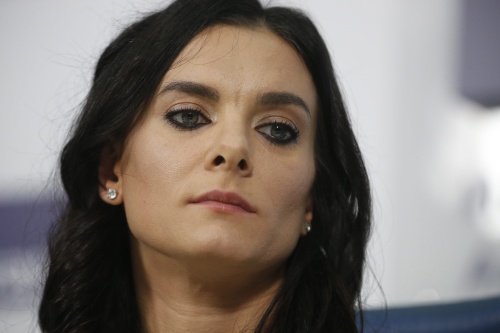 Jelena Isinbajeva. EPA
