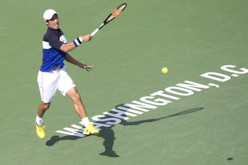 Kei Nishikori. EPA