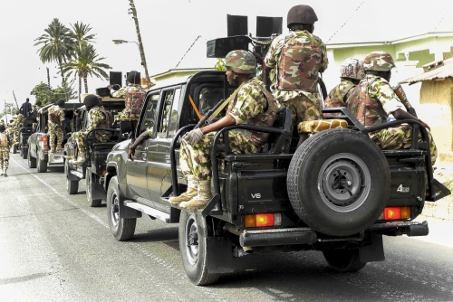 Soldaten van het Nigeriaanse leger. EPA