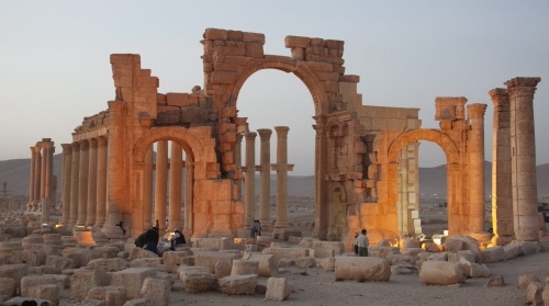 Archiefbeeld Palmyra. EPA