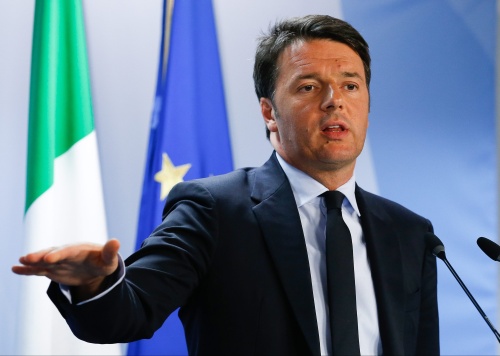 Matteo Renzi. EPA 