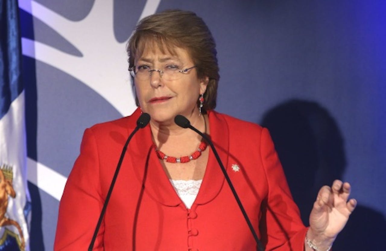 Archiefbeeld Michelle Bachelet. EPA