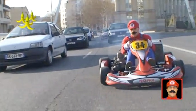 Still uit video van Remi Gaillard