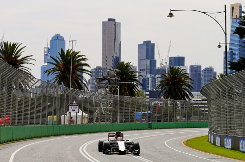 Archiefbeeld van het circuit in Melbourne. EPA
