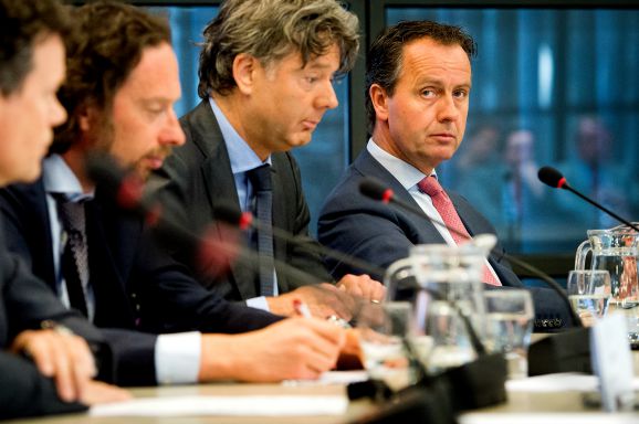Foto: ANP - Rechts: Timo Huges