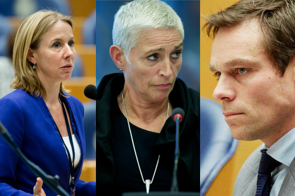 Van Veldhoven, Mansveld & Van Helvert. Foto: ANP