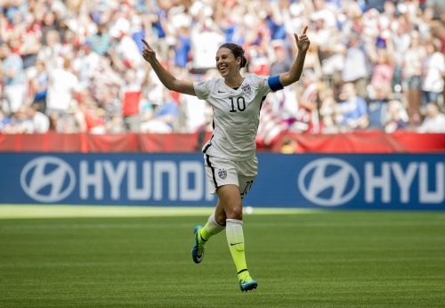 Carli Lloyd. EPA