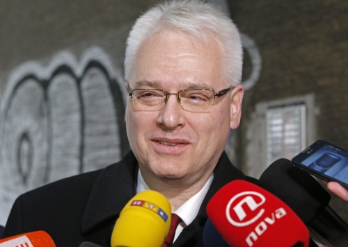 President Ivo Josipovic. EPA