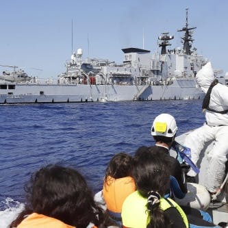BNR Topic | Europa moet de vluchtelingen op zee opvangen en direct terugbrengen