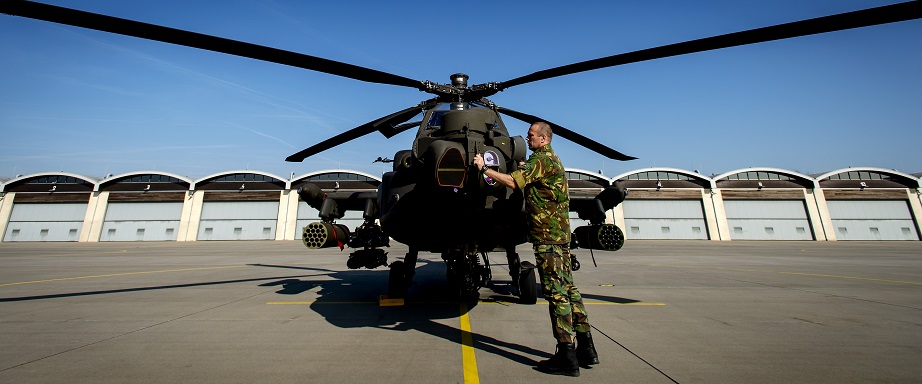 Een Apache-helikopter op archiefbeeld. Foto: ANP