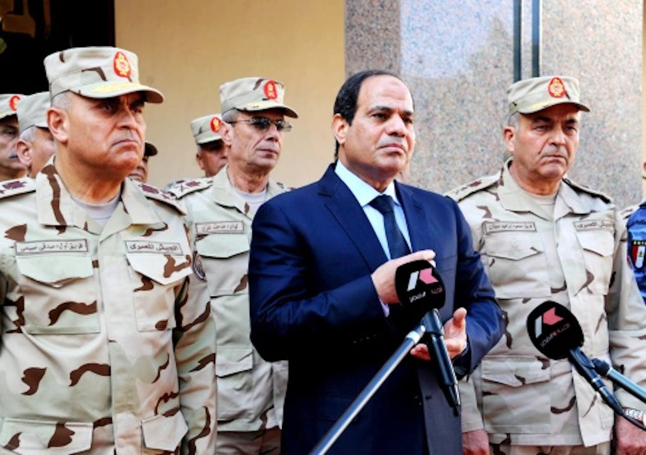 President Abdel Fattah al-Sisi. EPA