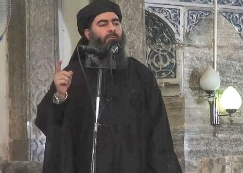 Abu Bakr al-Baghdadi. EPA