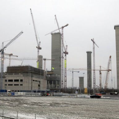 Explosie in energiecentrale Eemshaven