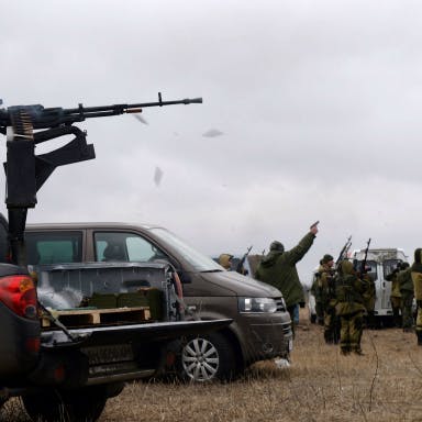 Pro-Russische separatisten aan de winnende hand in Oost-Oekraïne