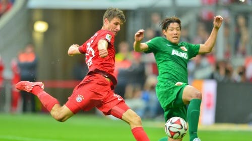 Hong Jeong-ho (r). EPA