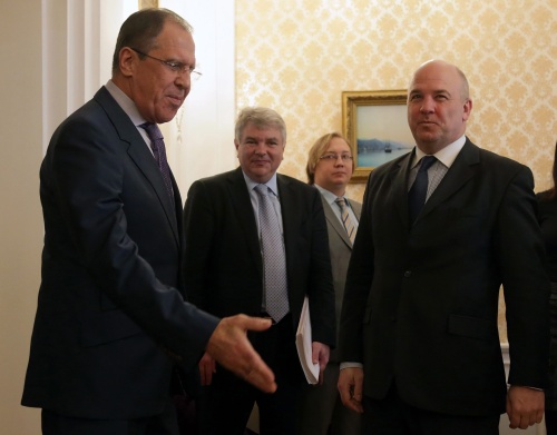 Nils Muiznieks (R). EPA