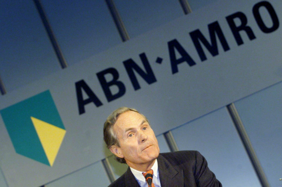 Kalff in 2000 als topman van ABN Amro. Foto: ANP