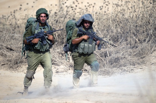 Israëlische soldaten. ANP