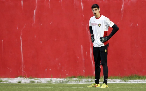 Thibaut Courtois. EPA