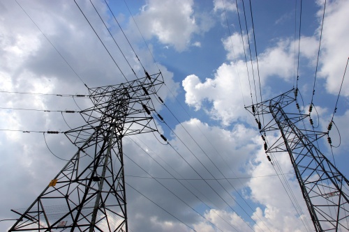 Elektriciteitsmasten van Eskom. EPA