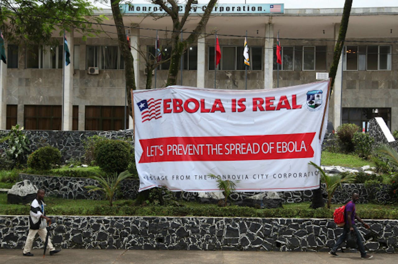 Voorlichting in Monrovia, Liberia