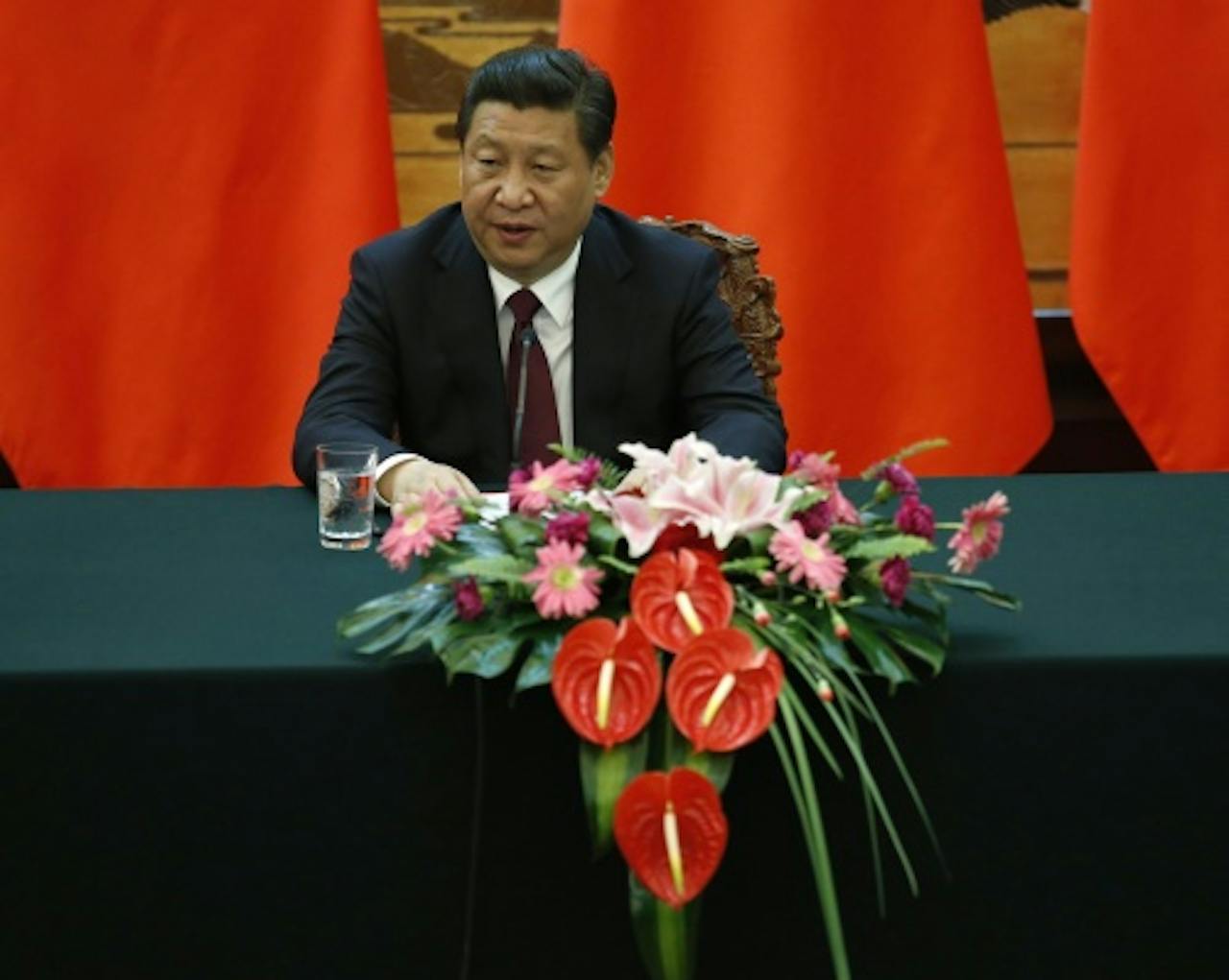 De Chinese president Xi Jinping. EPA