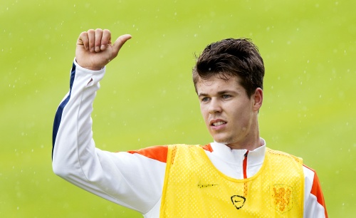 Marco van Ginkel tijdens training Nederlands elftal. ANP