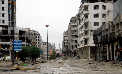 Archiefbeeld van Homs. EPA