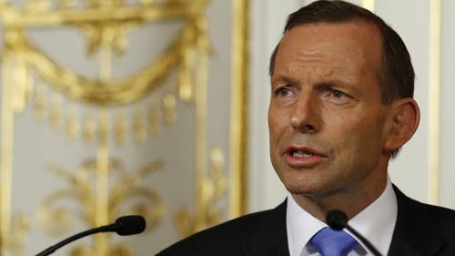 Tony Abbott. EPA