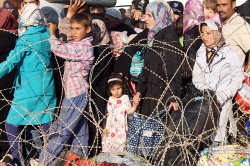 Syrische vluchtelingen in Turkije. EPA
