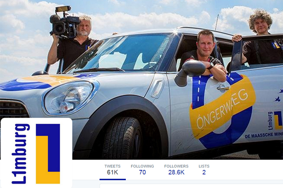 Screendump van de Twitter-pagina van L1